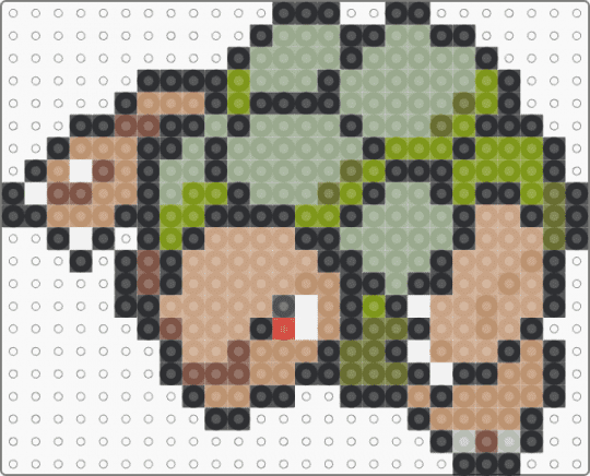 Golem for the liq pokemon project - gray,beige,gold