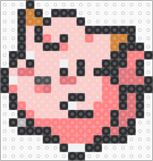 Clefairy for the liq pokemon project - beige,red
