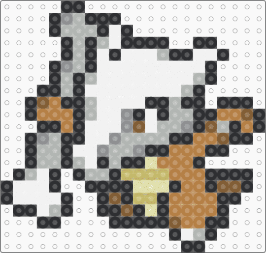 Marowak for the liq pokemon project - tan,beige