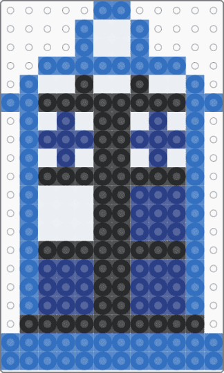 Tardis small - blue