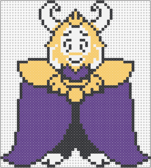 asgore - purple,yellow