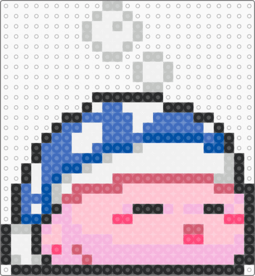 Kirby 2 - blue,pink
