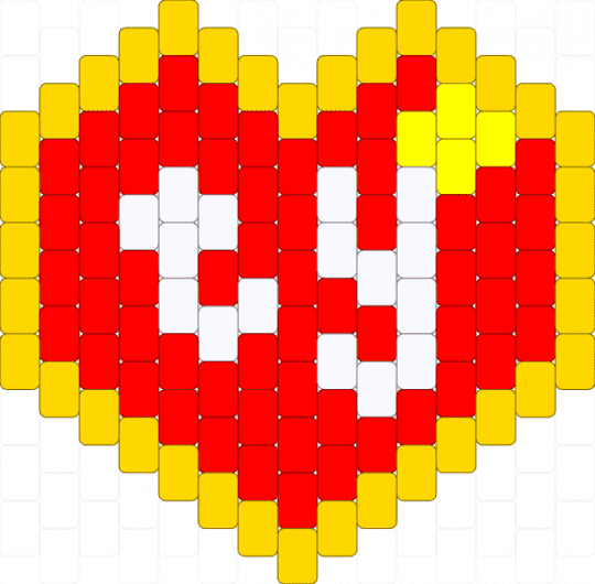 Beenie Baby - red,yellow
