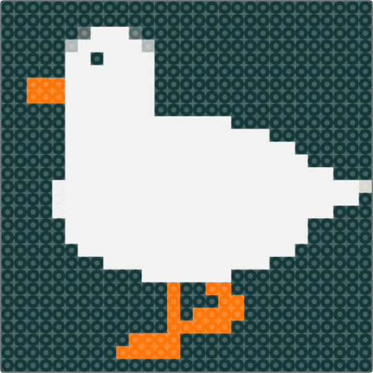 DUCKIE!!!!!!!!!!!!!!!!!!!!!!!! - black,white,orange
