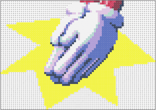 Tenna smash sprite (UNFISHISHED) - pink,blue,yellow