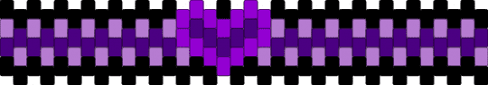 purple heart cuff ig - purple,pink