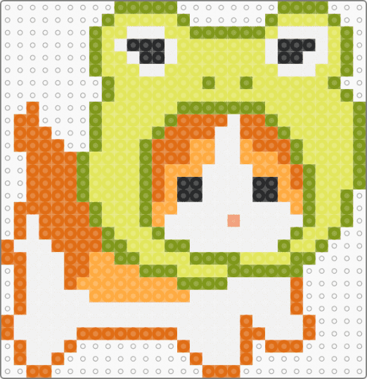 Cute Ginger Frog Cat! - yellow,orange