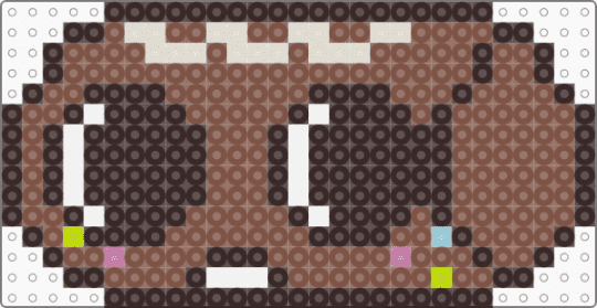 Cosmo Head - brown,tan