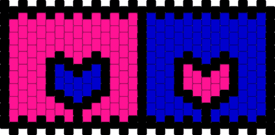 tv girl hearts - pink,purple,tv girl