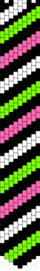 Marj Tie - green,pink,tie,south park