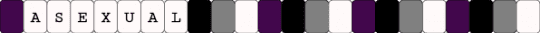 asexual single - purple,gray,ace,asexual,lgbtq,queer,pride