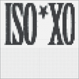 ISO*XO - isoxo,text,logo,dj,edm,music,black