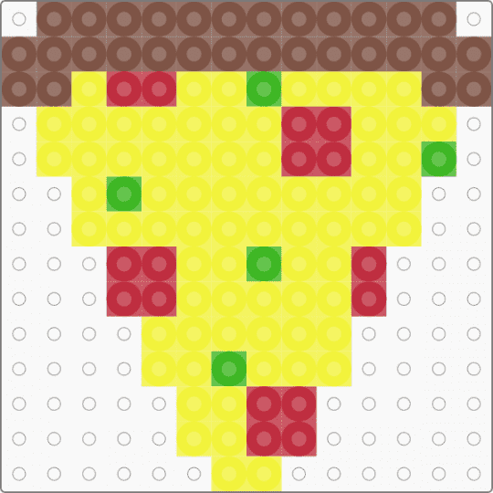 Pizza Collection - Kandi Pad | Kandi Patterns, Fuse Bead Patterns, Pony ...