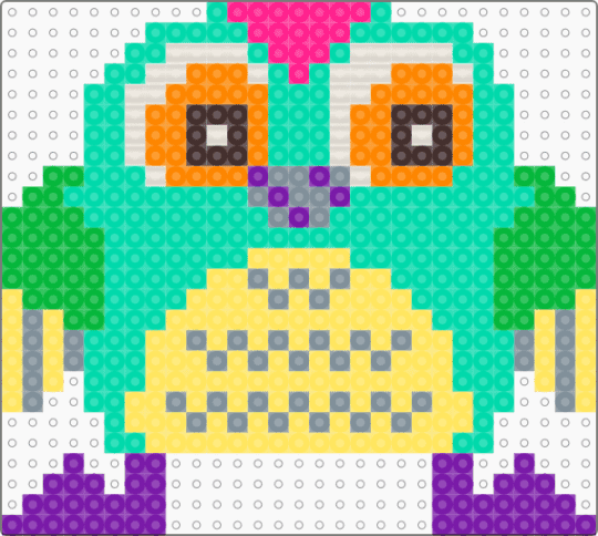 TOK TOK ? - teal, yellow