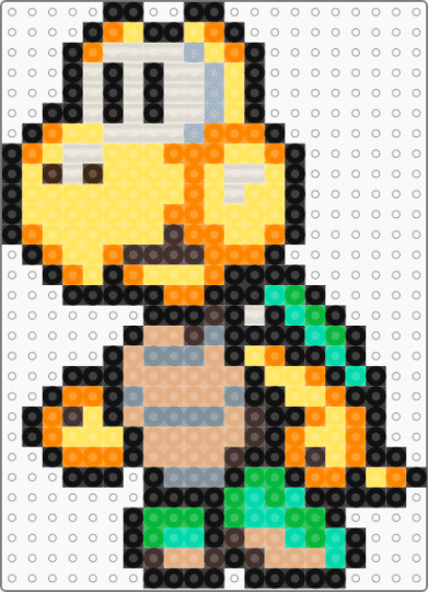 KOOPA TROOPA - beige, orange, yellow