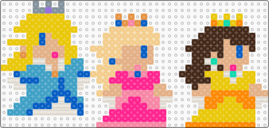ROSALINA PEACH DAISY - beige, brown, colorful, light blue, orange