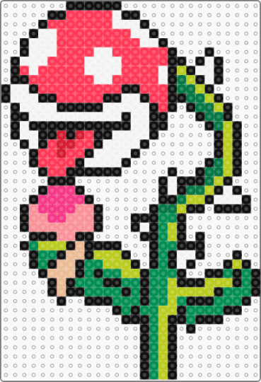 Super Mario Piranha Icecream - red,green