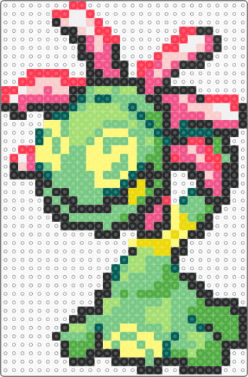 cradily - teal,green,yellow