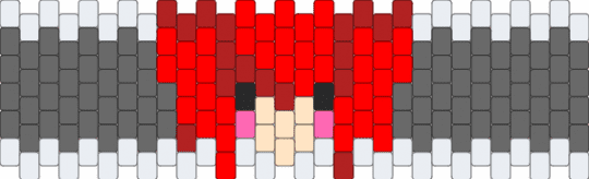 Teto cuff( Remix of an Miku one) - red,gray