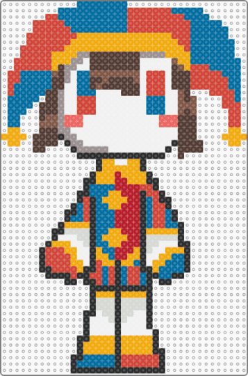 Ponmi (request) - orange,blue,red