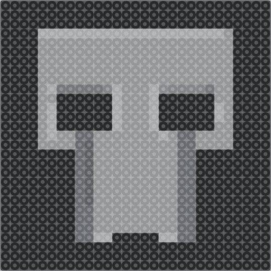 Ghost child fnaf - black,gray