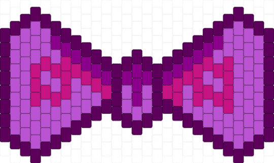Glitchtrap bow tie - pink