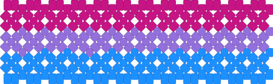 Bi cuff - pink,light blue