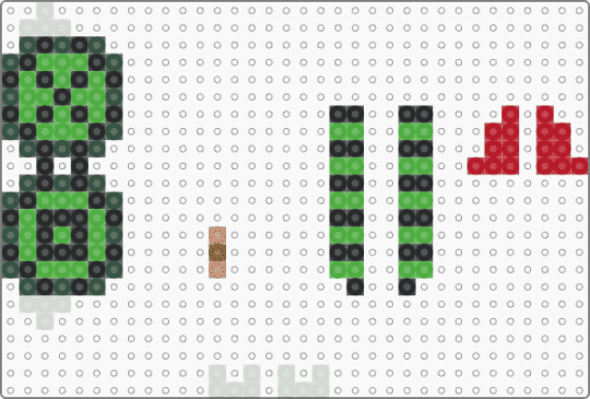Kasper kandi doll (accessories) - green,gray