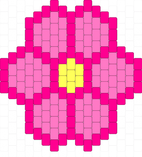 ★Pink Flower★ - pink,sfw,flower,cute,yellow,color,hot,bimbo