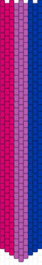★Bisexual Tie★ - blue,pink,purple,cute,large,tie,bi,pride