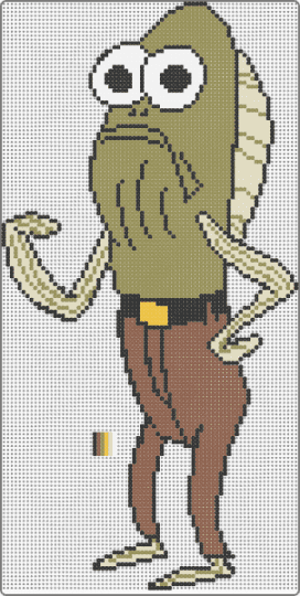 ★Incidental 1 - Spongebob★ - gold, tan