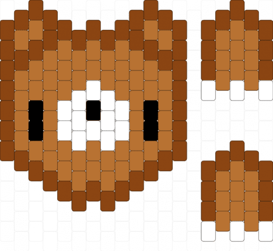 ★Bear W/ Hanging Paws★ - animal, animals, black, brown, cute, cutecore, kawaii, red, tan, white