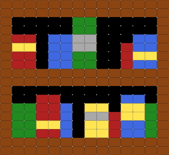 Minecraft Bookshelf - red