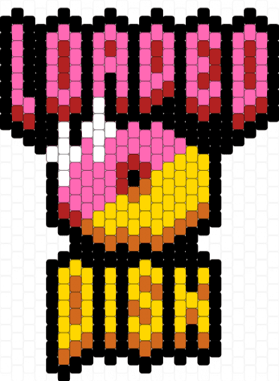 Loaded Disk - pink,yellow