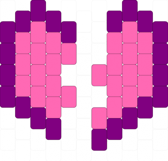 Broken Hearted 2 - pink