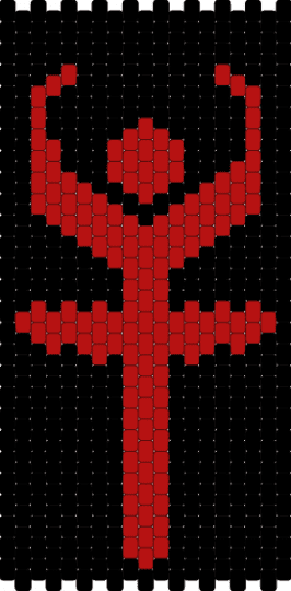 Hades panel - black, red