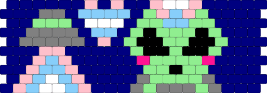 trans fuse beads - purple,teal