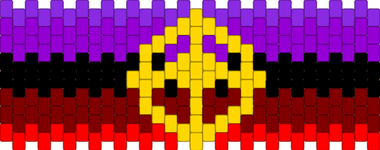 Transspecies flag! - purple,brown,transid