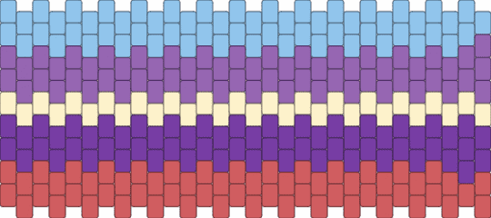 Age confused - red,purple,light blue,pink