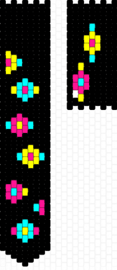 Abstraction tie!! - black,yellow,pink,tadc,abstraction