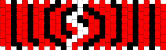 Vox eye hypnotising cuff - red,vox,hazbin hotel,vox eye,cuff