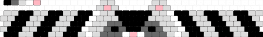 Raccoon - white,gray