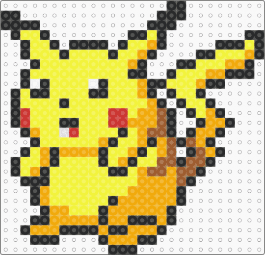 Chonk Original Pikachu - yellow,orange,pikachu,pokemon,chonk,ash,red,fat,mouse