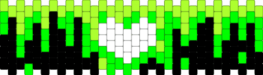 Slime Heart Cuff (edit) - green