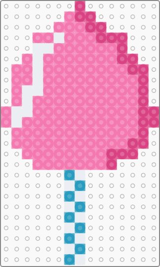 cotton candy - pink