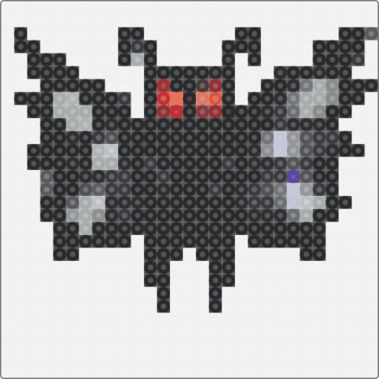 Mothman - white,gray,mothman,terror,monster