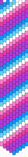 T4T Tie - light blue, pink, pride, purple, t4t, trans