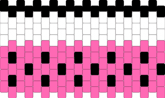 Boba Charm Base - BBB - pink,white
