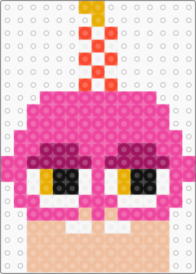 FNAF CUPCAKE - pink,beige