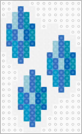 Rarity cutie mark - white,blue,mlp,rarity,my little pony,cute,cutie mark,simple